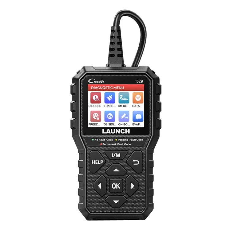 Launch Creader CR529 OBD2 Car Engine Fault Tester Code Scanner(Black) - HoMEdemic™ 