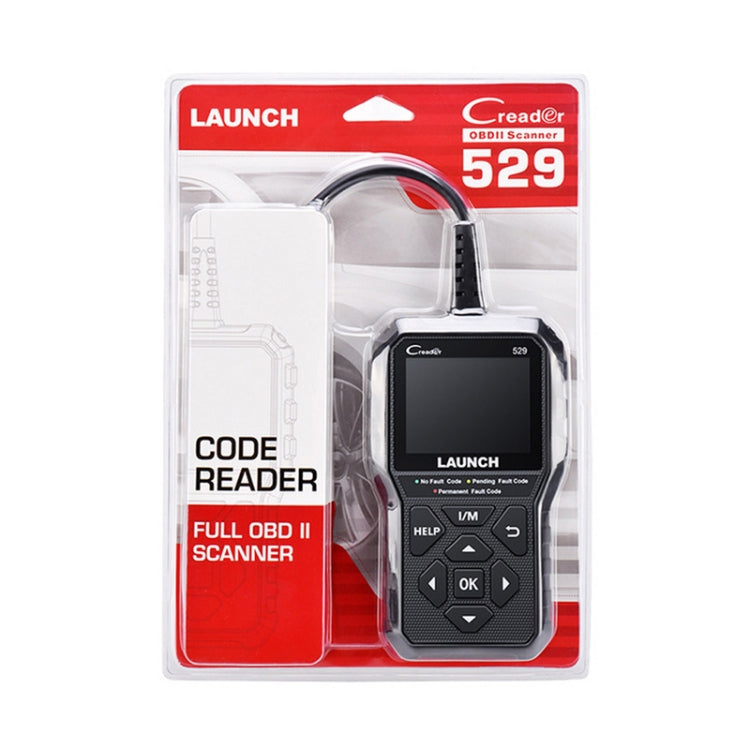 Launch Creader CR529 OBD2 Car Engine Fault Tester Code Scanner(Black) - HoMEdemic™ 