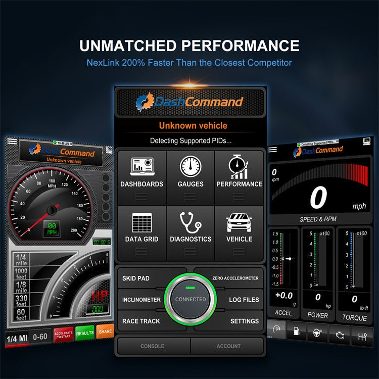 Nexas Bluetooth 5.0 OBD2 Diagnostic Scanner For IOS/Android - HoMEdemic™ 