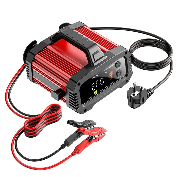 FOXSUR 25A 12V/24V Portable High-Power Car Ship Motorcycle Charger(UK Plug) - HoMEdemic™ 