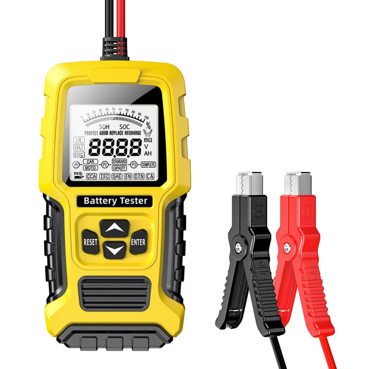 FOXSUR 12V/24V Automotive Lead-acid Battery Internal Resistance Rapid Analyzer(Yellow) - HoMEdemic™ 