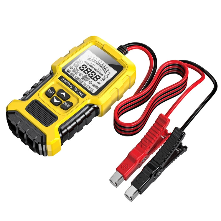 FOXSUR 12V/24V Automotive Lead-acid Battery Internal Resistance Rapid Analyzer(Yellow) - HoMEdemic™ 