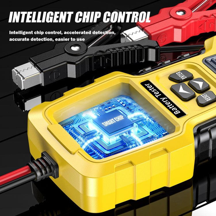 FOXSUR 12V/24V Automotive Lead-acid Battery Internal Resistance Rapid Analyzer(Yellow) - HoMEdemic™ 