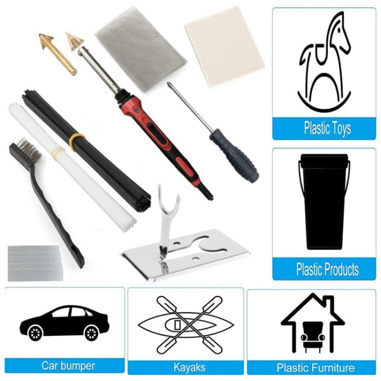 53pcs /Set Plastic Parts Repair Tool Car Bumper Restorating Kit Set, Specification: UK Plug - HoMEdemic™ 
