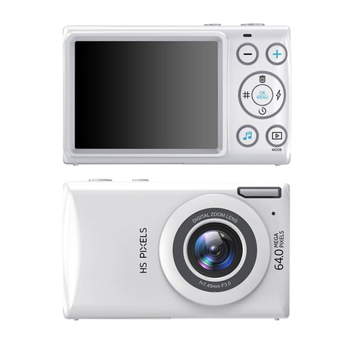 2.8-Inch Display Digital Camera 64MP 4K HD Camcorder With 18x Digital Zoom(White) - HoMEdemic™ 