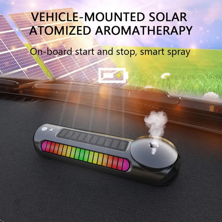 Solar Car Smart Spray Aromatherapy Machine Parking Sign(Gray) - HoMEdemic™ 