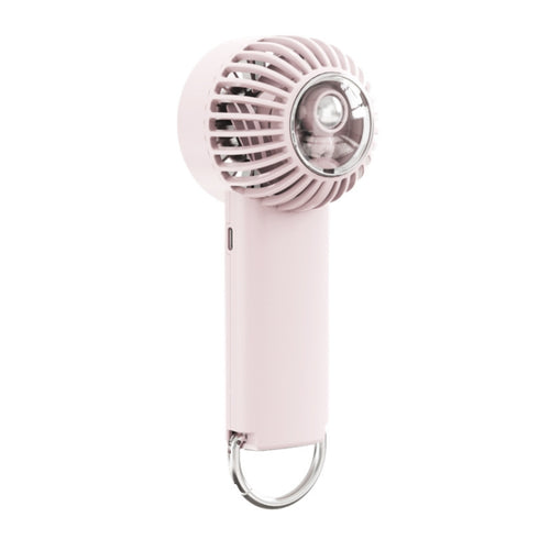 Outdoor Handheld Ice Air Conditioning Fan Astronaut Night Light Semiconductor Cooling Fan(Pink) - HoMEdemic™ 