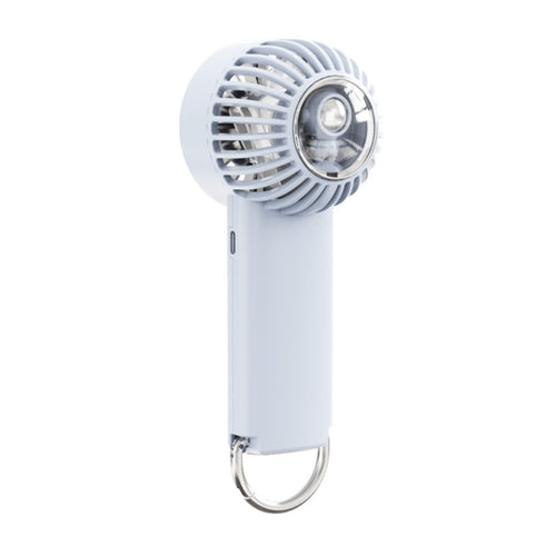 Outdoor Handheld Ice Air Conditioning Fan Astronaut Night Light Semiconductor Cooling Fan(Light Blue) - HoMEdemic™ 