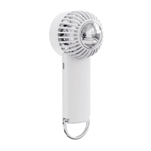 Outdoor Handheld Ice Air Conditioning Fan Astronaut Night Light Semiconductor Cooling Fan(White) - HoMEdemic™ 