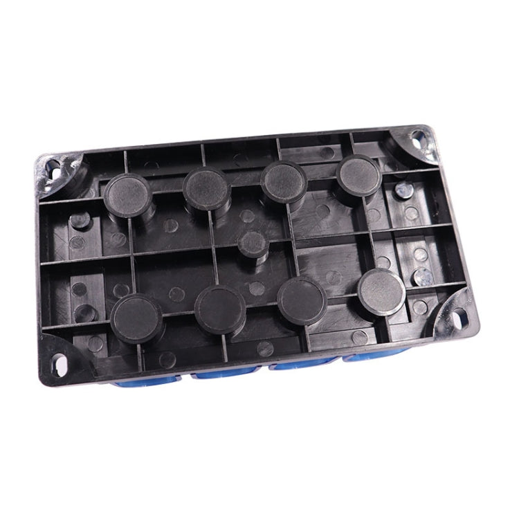 ANM Plug-in Car Yacht Fuse Holder, Specifications: Four-way With 2 Spare Fuses - HoMEdemic™ 
