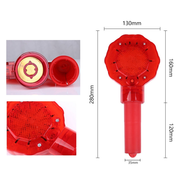 Traffic Warning Plum Blossom Light Handheld Construction Roadblock Light - HoMEdemic™ 