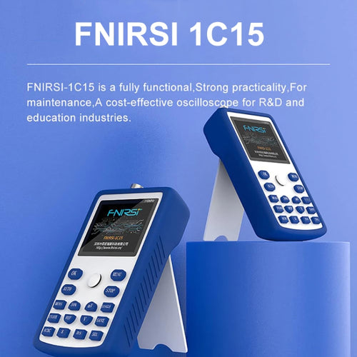 FNIRSI 1C15 Handheld Mini Portable Digital Oscilloscope With EU Plug - HoMEdemic™ 