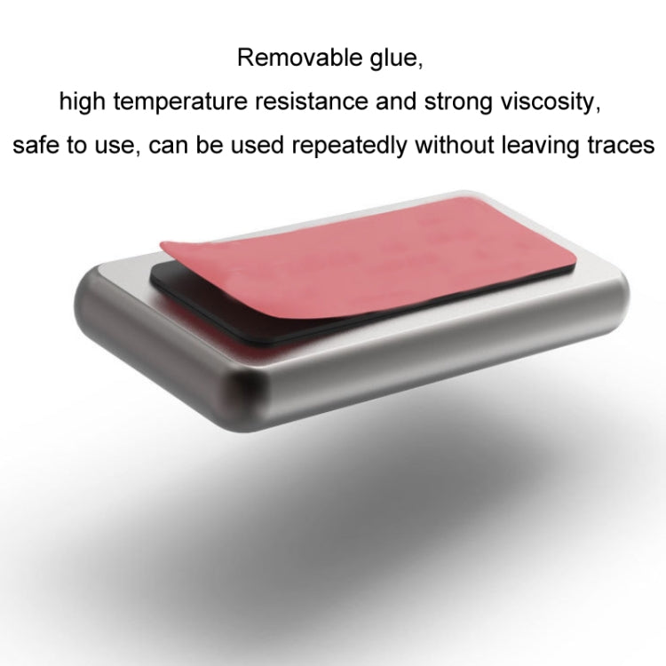 Car Metal Wood Aromatherapy Magnetic Luminous Car Moving Number Plate(Metal+Log) - HoMEdemic™ 