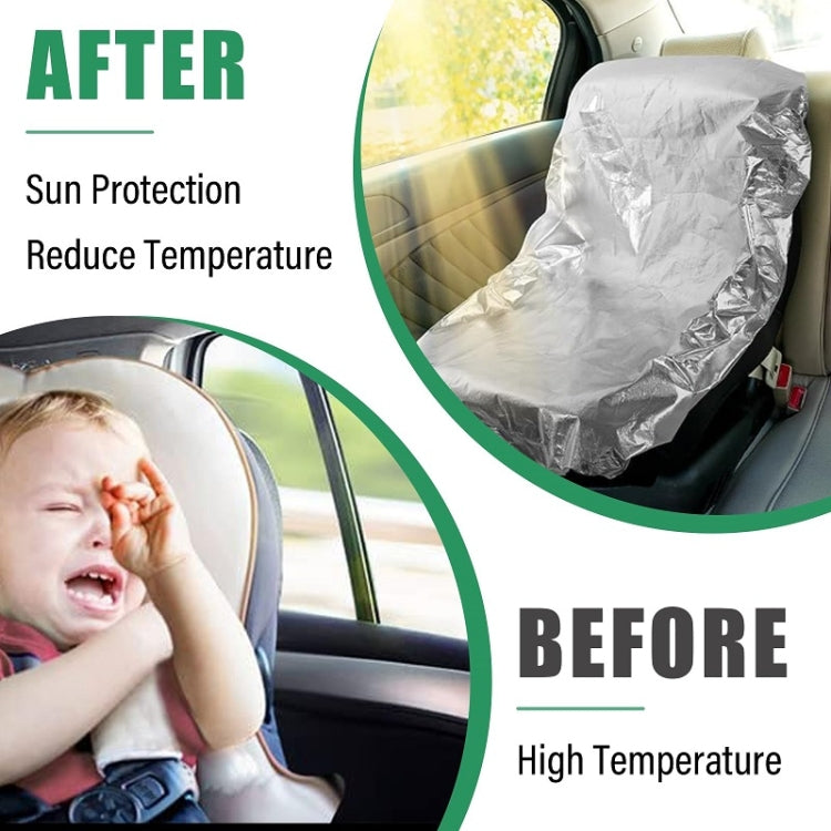 50x90cm Universal Baby Safety Seat Sunshade Dustproof Cover(Silver) - HoMEdemic™ 