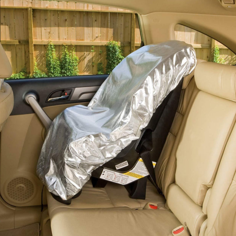 50x90cm Universal Baby Safety Seat Sunshade Dustproof Cover(Silver) - HoMEdemic™ 