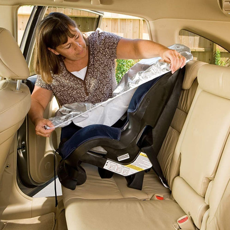 50x90cm Universal Baby Safety Seat Sunshade Dustproof Cover(Silver) - HoMEdemic™ 