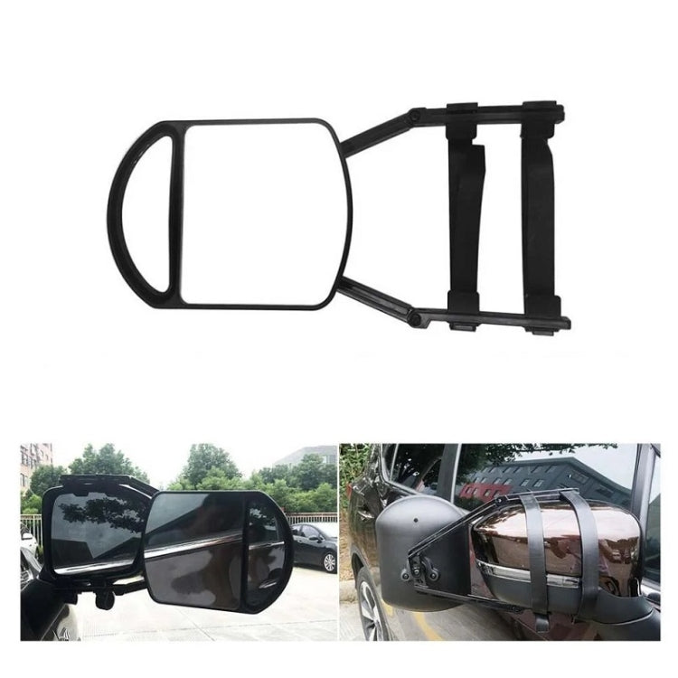 Car Reversing Auxiliary Mirror Trailer Large Vision Modified Rearview Mirror - HoMEdemic™ 