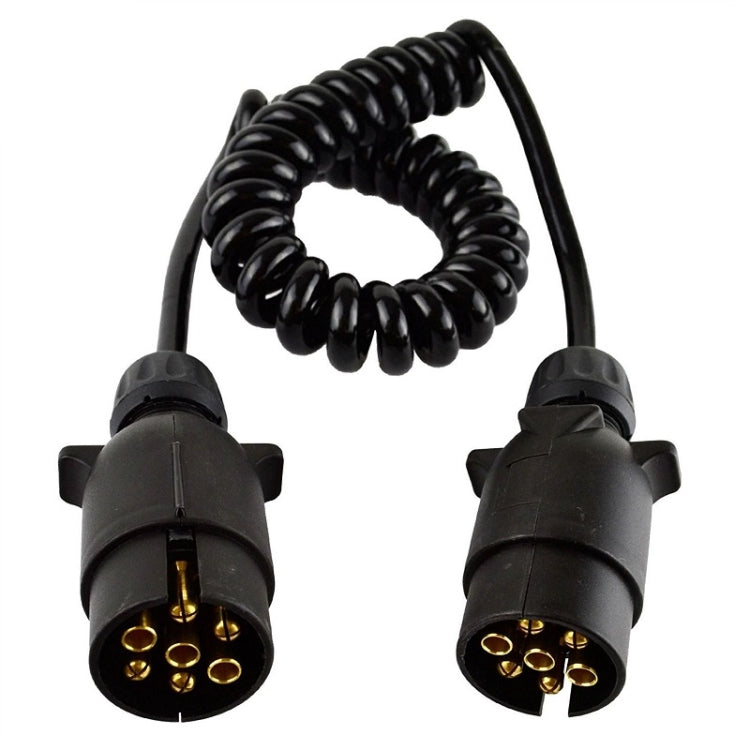 European 7 Pin 12 Volt Car Trailer Connector With Wire(1101) - HoMEdemic™ 