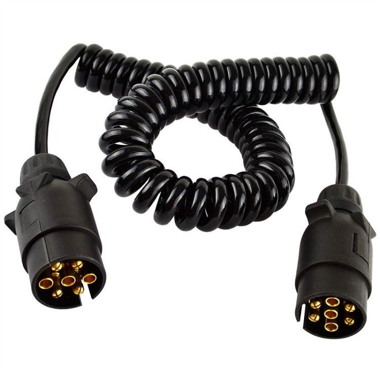 European 7 Pin 12 Volt Car Trailer Connector With Wire(1101) - HoMEdemic™ 