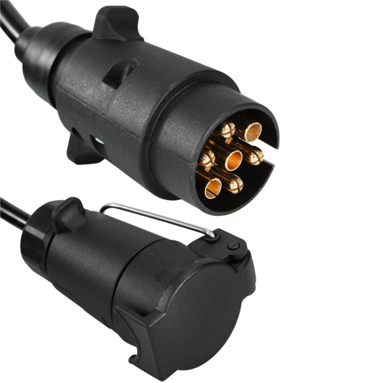 7 Core To 7 Pin Car Trailer Connector With 2m PU Spring Wire(1122) - HoMEdemic™ 