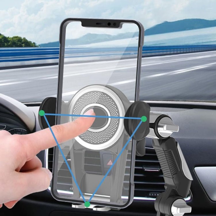 Universal Long Tube 3 Joints Adjustable Car Water Cup Position Cell Phone Holder(S0666A Silver) - HoMEdemic™ 