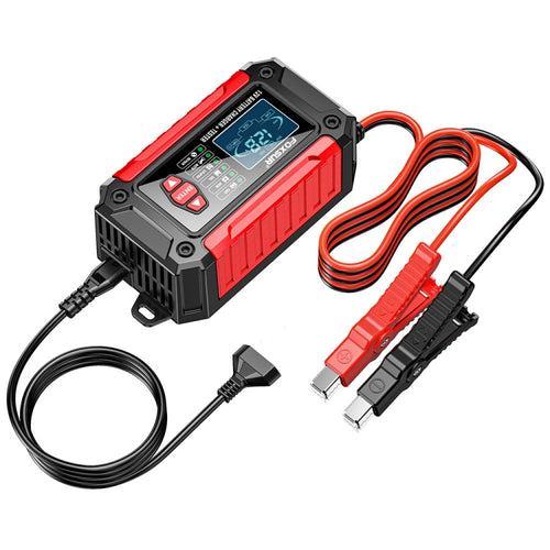 FOXSUR Cars Motorcycles 12V Lithium Cattery Charger With Battery Detection(US Plug) - HoMEdemic™ 