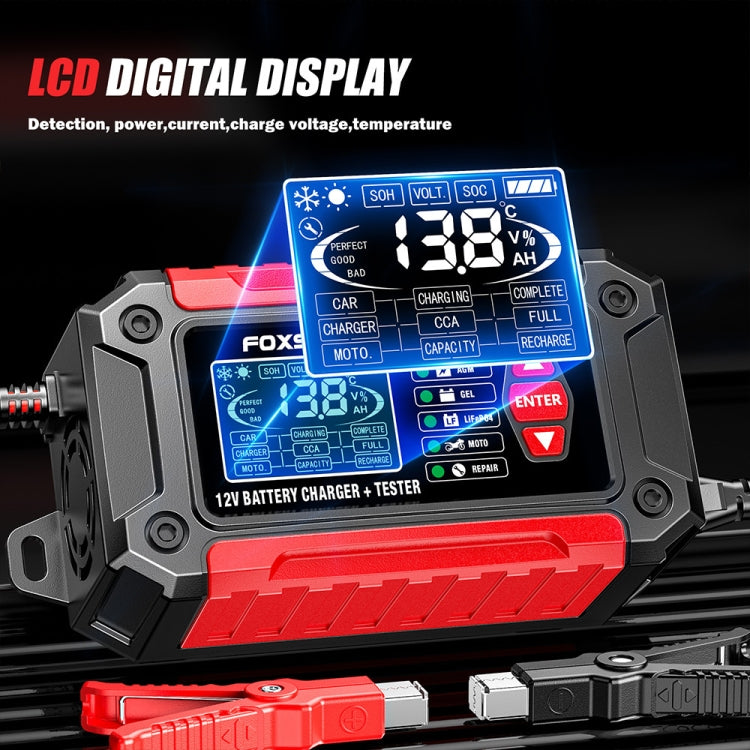 FOXSUR Cars Motorcycles 12V Lithium Cattery Charger With Battery Detection(AU Plug) - HoMEdemic™ 