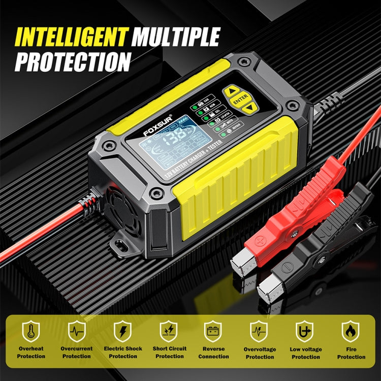 FOXSUR Cars Motorcycles 12V Lithium Cattery Charger With Battery Detection(AU Plug) - HoMEdemic™ 