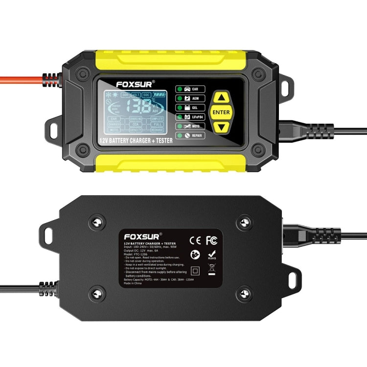 FOXSUR Cars Motorcycles 12V Lithium Cattery Charger With Battery Detection(AU Plug) - HoMEdemic™ 