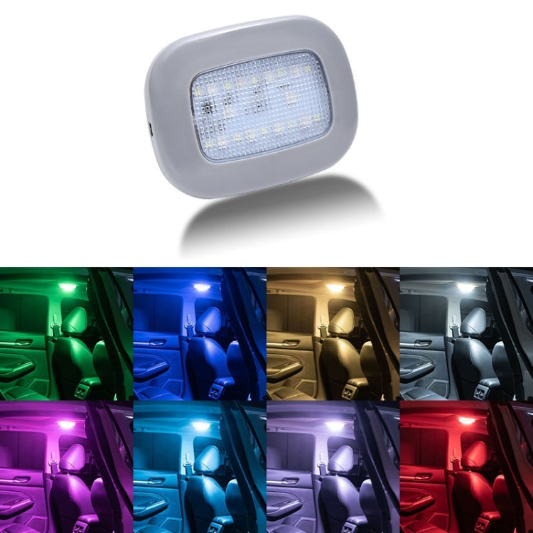 Car USB Charging Strong Magnetic Roof Reading LED Light(Grey) - HoMEdemic™ 