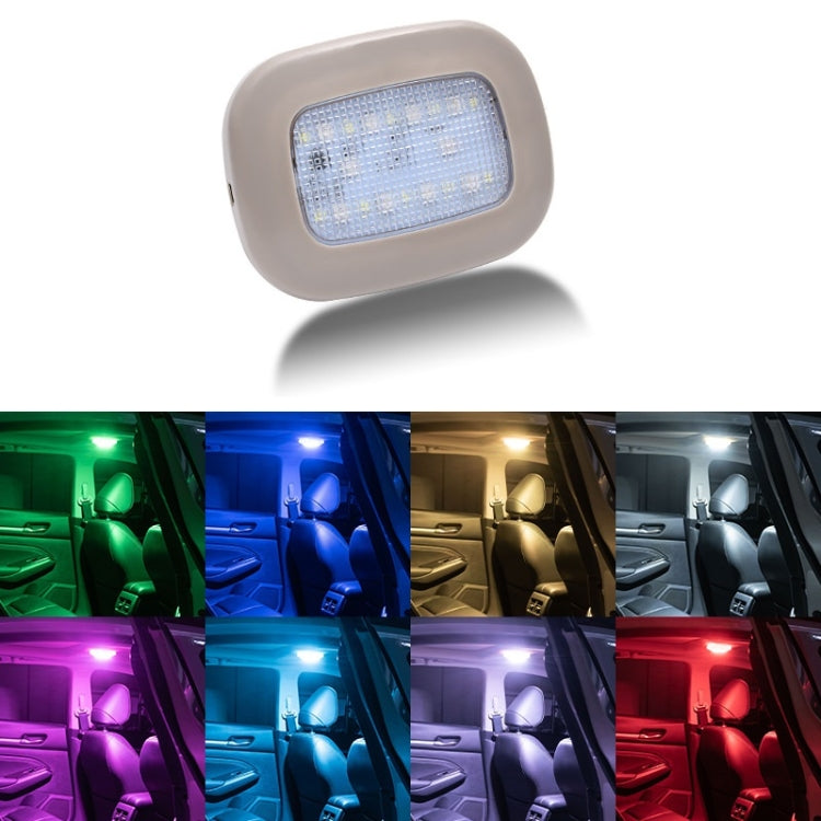 Car USB Charging Strong Magnetic Roof Reading LED Light(Beige) - HoMEdemic™ 