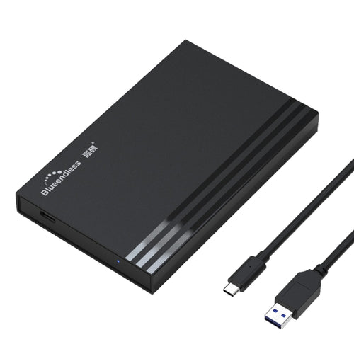 Blueendless MR23S 2.5-inch SATA Mobile Hard Disk Enclosure Tool-free Laptop External SSD, Spec: Type-C - HoMEdemic™ 