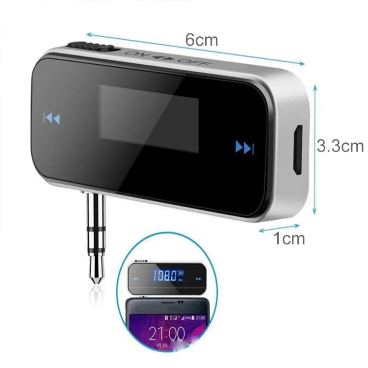 FM-01 3.5mm Music Audio FM Transmitter Mini Wireless Car MP3 Player - HoMEdemic™ 