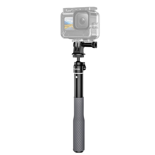 TELESIN WSS-001 65.4cm Aluminum Alloy Waterproof Ball Head Selfie Stick Diving Shooting Sports Camera Extension Stick - HoMEdemic™ 