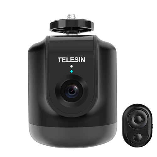 TELESIN TE-GPYT-001 360 Degree Intelligent Follow Gimbal Tracking Camera AI Face Recognition(Black) - HoMEdemic™ 