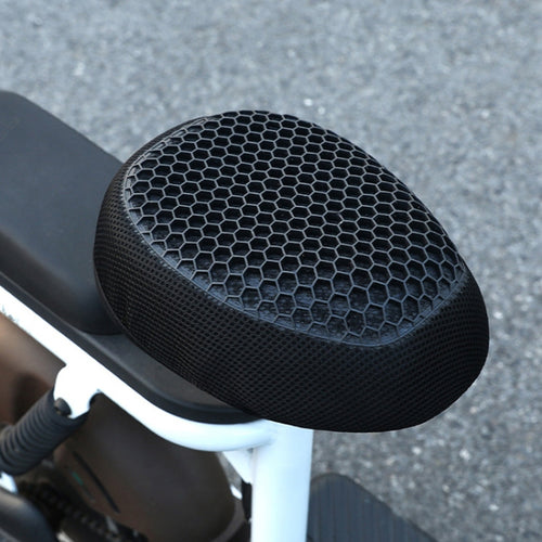 Motorcycle Breathable Massage Waterproof Sun-proof Silicone Seat Cushion(Black) - HoMEdemic™ 