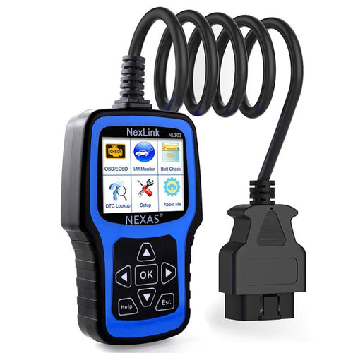 Nexas NL101 Universal OBD2 Scanner Diagnostic Tool & Battery Tester With OBDII - HoMEdemic™ 