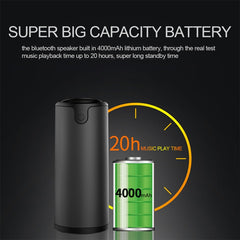 ZEALOT S8 3D Stereo Bluetooth Speaker Wireless Subwoofer Column Portable Touch Control AUX TF Card Playback Handsfree with Mic - HoMEdemic™ 