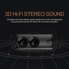 ZEALOT S8 3D Stereo Bluetooth Speaker Wireless Subwoofer Column Portable Touch Control AUX TF Card Playback Handsfree with Mic - HoMEdemic™ 