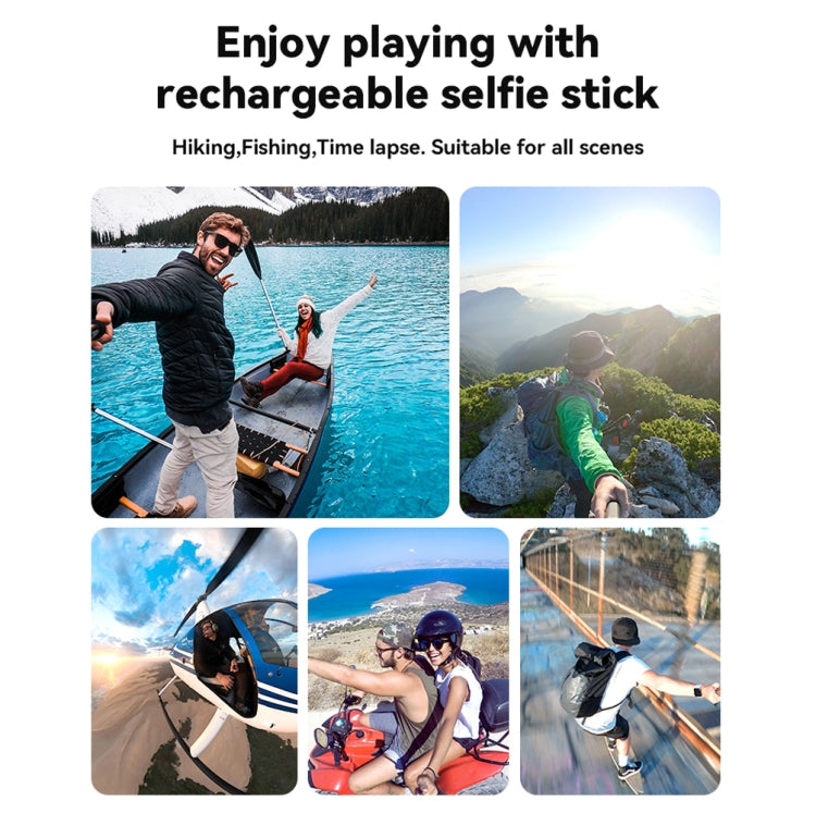 TELESIN Charging Selfie Stick 10000mah Power Bank Universal For Sports Camera & Smart Phone - HoMEdemic™ 