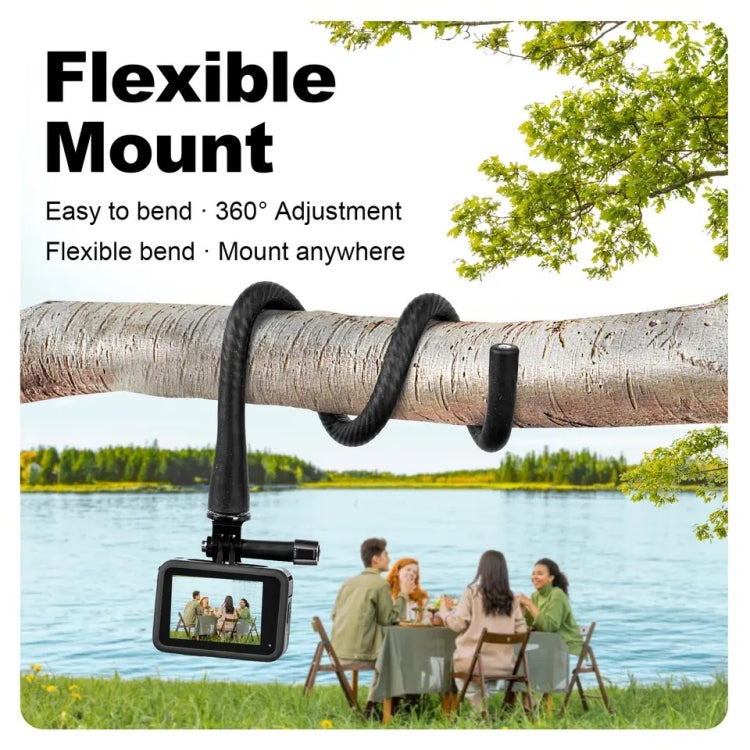 TELESIN Flexible Mount Bracket Octopus Tripod For Mini Action Camera and Mobile Phone,Spec: Only Bracket - HoMEdemic™ 