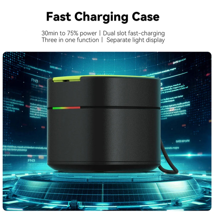 TELESIN GP-FCK-B11 Fast Charged Battery Storage Charging Box For GoPro HERO12 Black / HERO11 Black / HERO10 Black / HERO9 Black(Single Charging Box) - HoMEdemic™ 