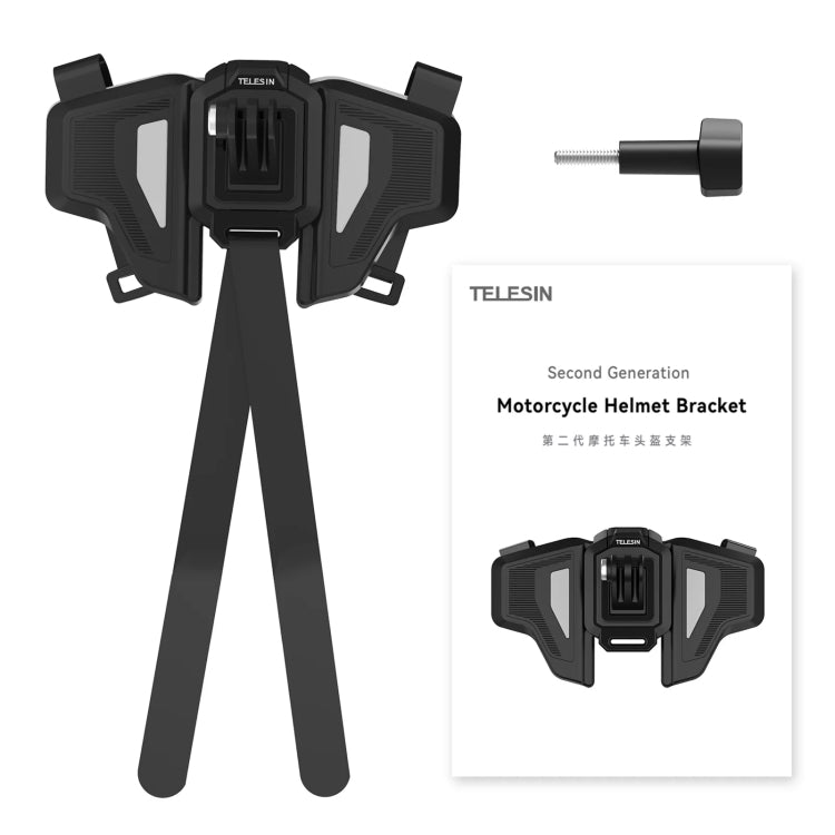 TELESIN GP-HBM-MT2-YH Universal Helmet Mount Holder For Sports Camera - HoMEdemic™ 