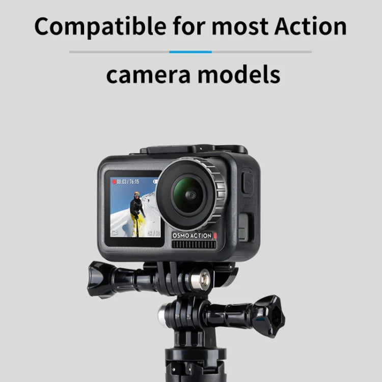 TELESIN GP-MTB-T02-BK Sports Camera Double Head J-Buckle Backpack Quick Release Conversion Accessory - HoMEdemic™ 