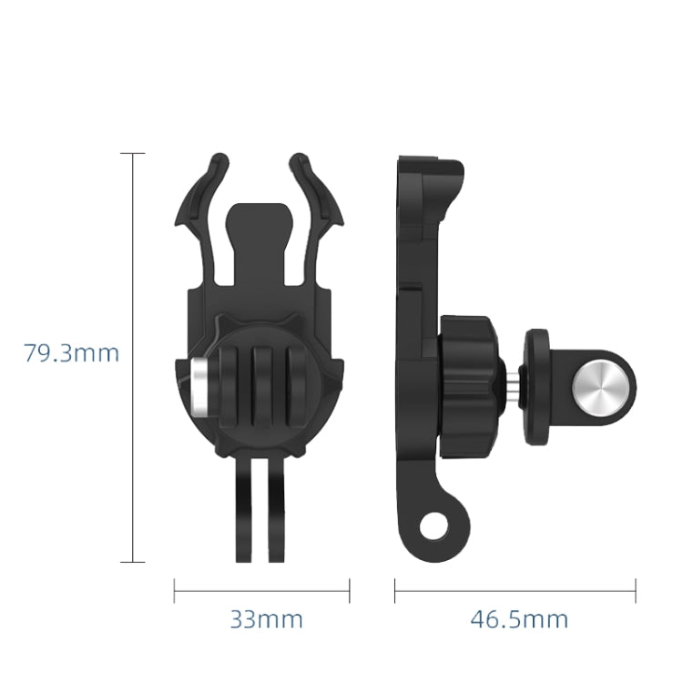 TELESIN GP-MTB-T02 Sports Camera Double Head J-Buckle Backpack Quick Release Conversion Accessory(Rotatable) - HoMEdemic™ 