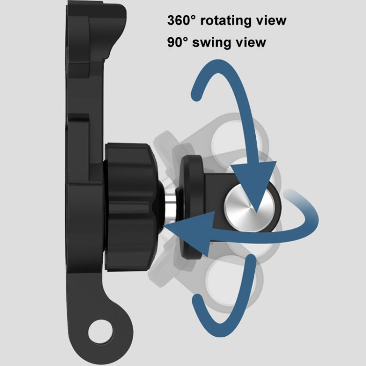 TELESIN GP-MTB-T02 Sports Camera Double Head J-Buckle Backpack Quick Release Conversion Accessory(Rotatable) - HoMEdemic™ 