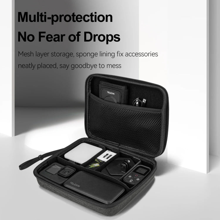 TELESIN GP-PRC-213 Sports Camera Universal Medium Storage Bag Carrying Case - HoMEdemic™ 