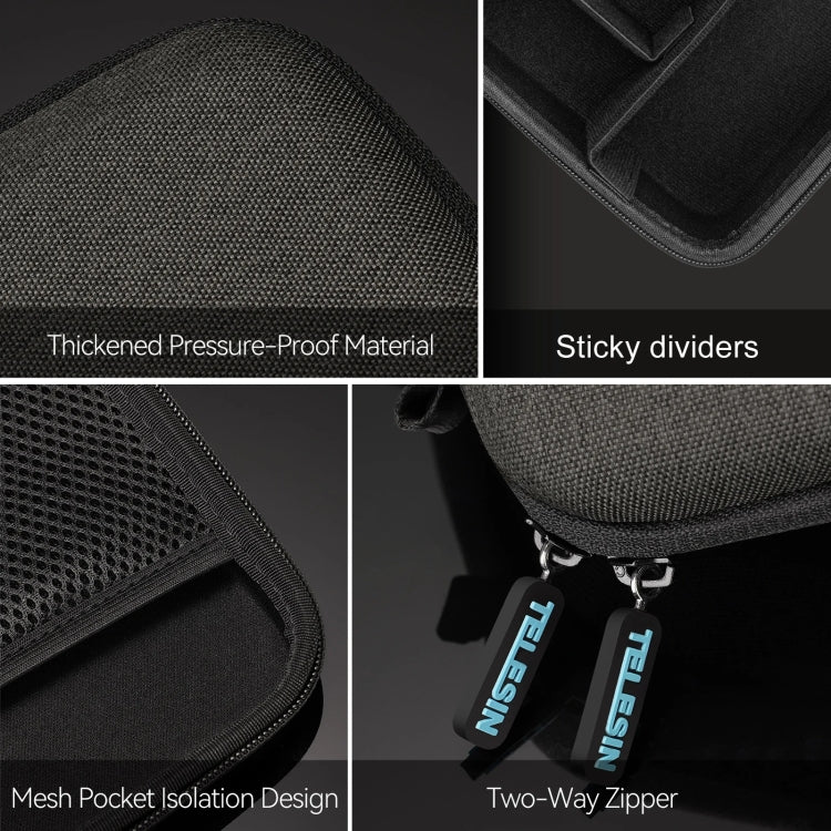TELESIN GP-PRC-213 Sports Camera Universal Medium Storage Bag Carrying Case - HoMEdemic™ 