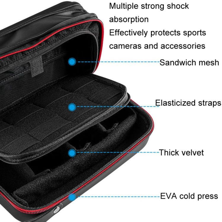 TELESIN GP-PRC-278-02 Upgraded Expanded Version Camera Portable Handheld Storage Bag Sports Camera Case - HoMEdemic™ 