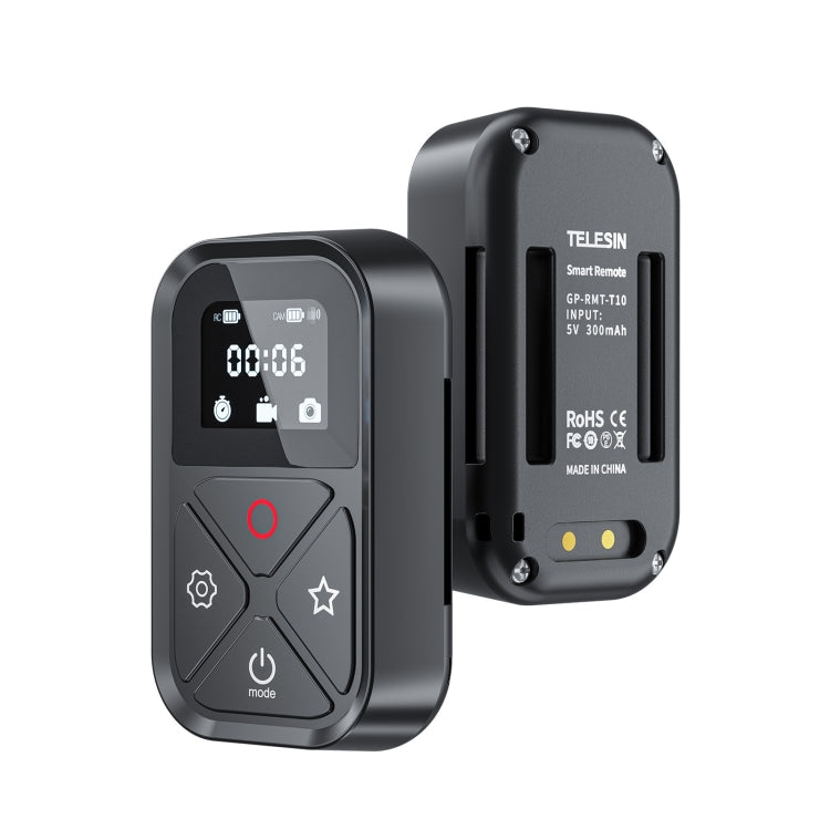 TELESIN T10 80m Bluetooth Remote Control  For GoPro Hero11 Black / HERO10 Black / HERO9 Black / HERO8 Black /Max - HoMEdemic™ 